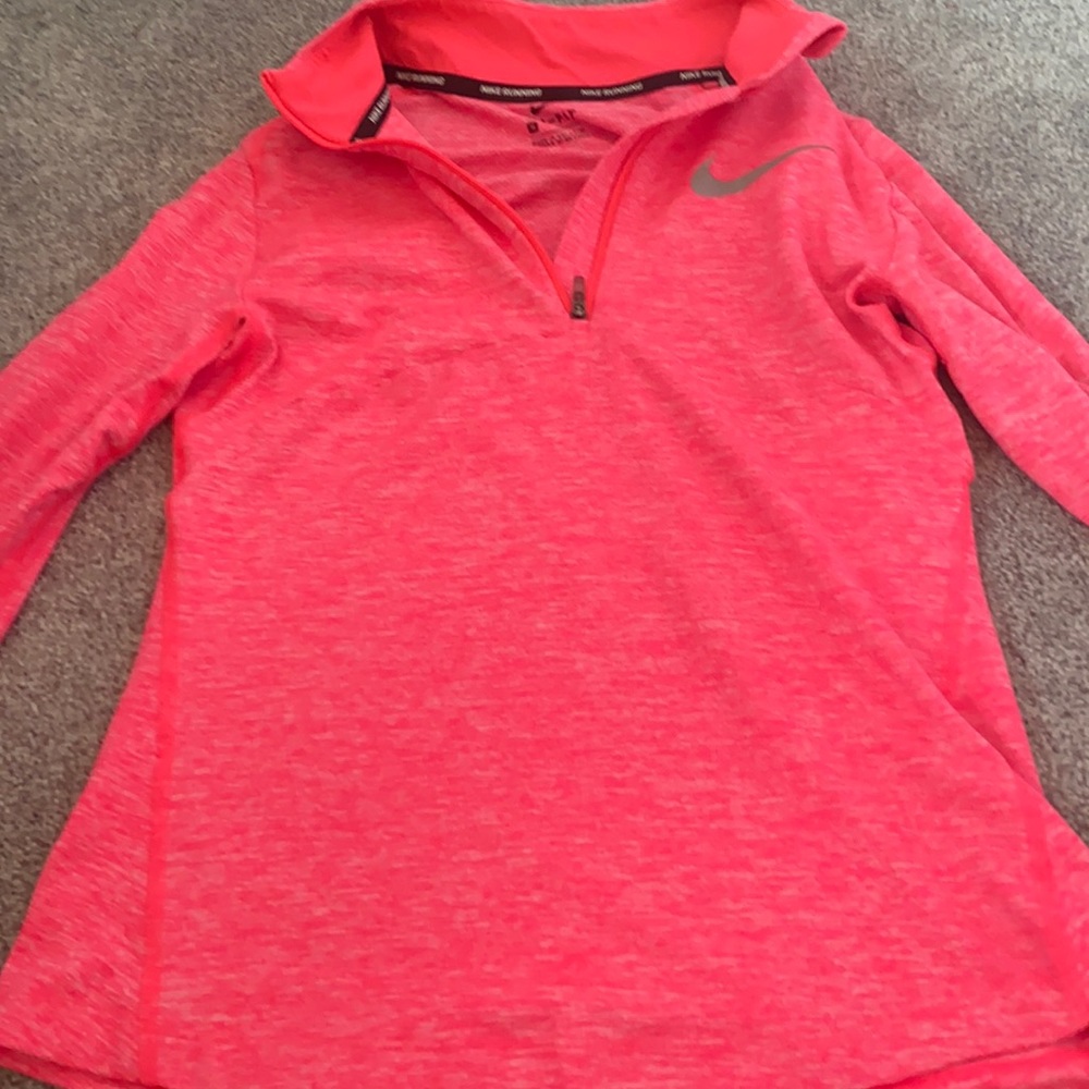Girls hot pink Nike workout jacket!